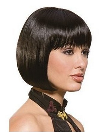 Classic Bob Style Synthetic Capless Wig - Click Image to Close