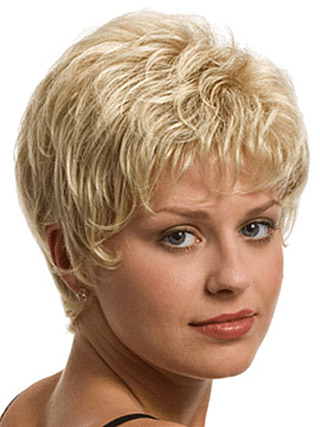 Beautiful Short Wavy Synthetic Wig