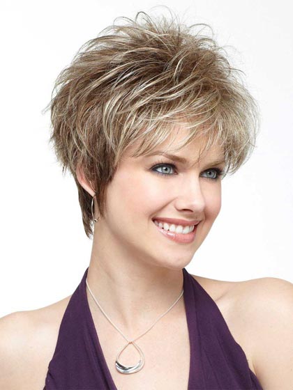 Roni funky Synthetic Short Wig - Click Image to Close