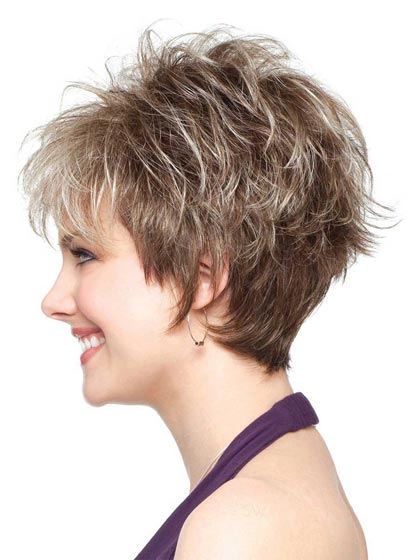 Roni funky Synthetic Short Wig