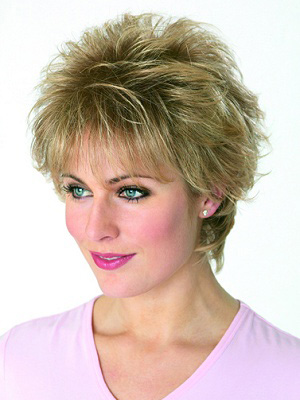 Gorgeous Texture Hairstyles Synthetic Short Wig - Click Image to Close