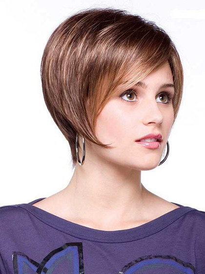 Trendy Boy Cut Synthetic Lace Front Wig - Click Image to Close