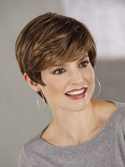 Dynamic Natural Synthetic Short Wig