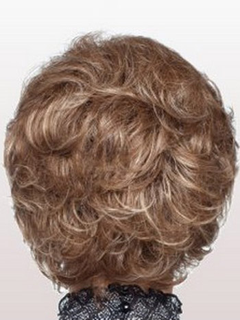 Full Curly At Back Short Capless Wig