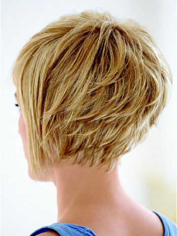 Asymmetrical Cut Synthetic Short Wig