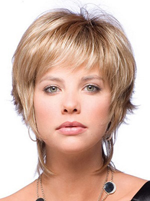 Unique Trendy With Flirty Edge Wig - Click Image to Close