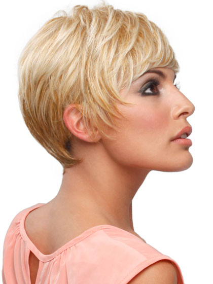 Sassy Synthetic Capless Pixie Short Wig