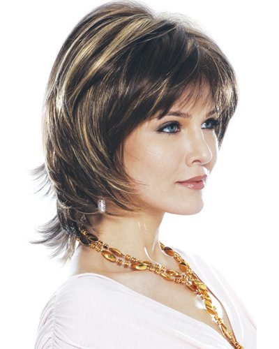 Lace Front Layered Short Wig