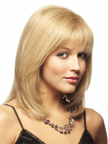 100% Remy Human Hair Full Lace Cut Straight Wig