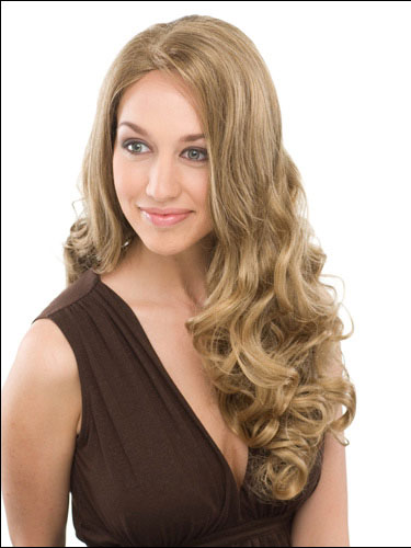 Gorgeous Synthetic Curly Long Wig - Click Image to Close