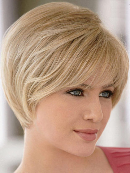 Human Hair Full Lace Short Lightweight Wig