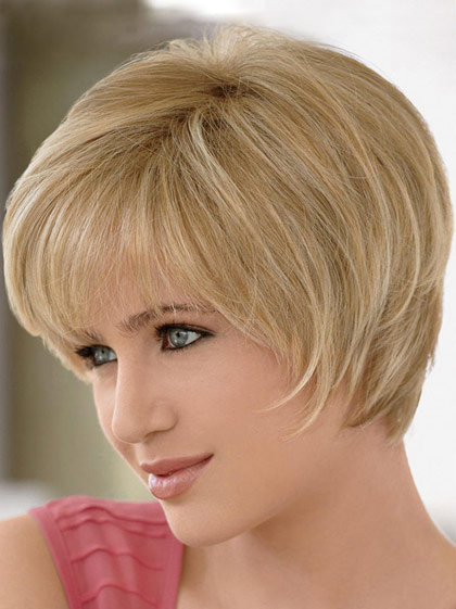 Human Hair Full Lace Short Lightweight Wig