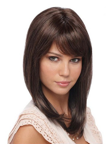 Dakota Shoulder Length Lace Front Wig - Click Image to Close