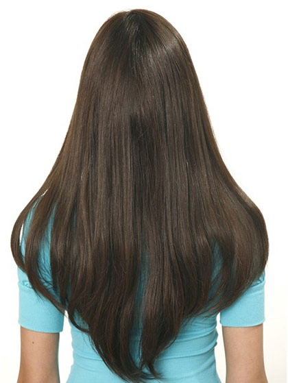 Long Capless Straight Wig