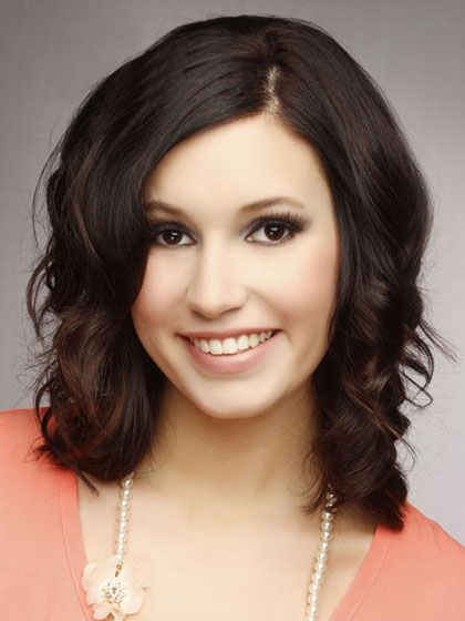 Curly Lace Front Human Hair Wig - Click Image to Close