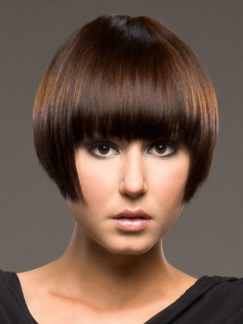 Straight Short Capless Wig - Click Image to Close