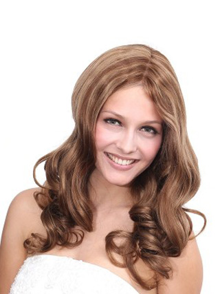 New Style Long Wavy Human Hair Wig