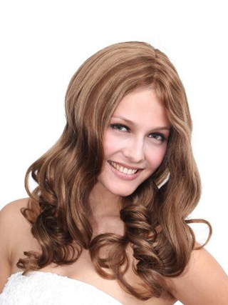 New Style Long Wavy Human Hair Wig