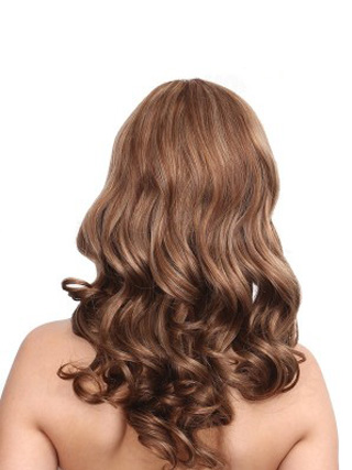 New Style Long Wavy Human Hair Wig