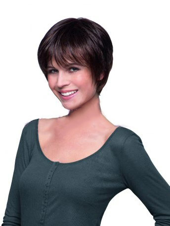 Fashion Short Natural Straight Human Hair Wig