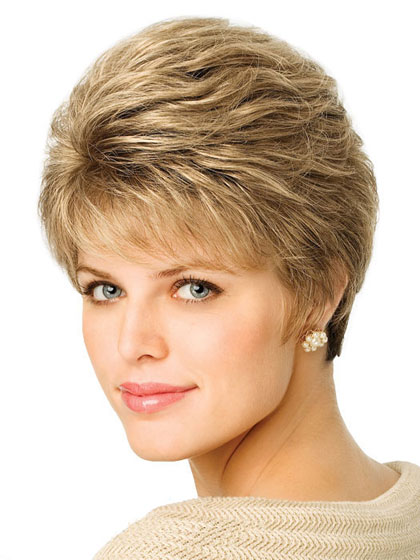 100% Human Hair Hand-Tied Lace Front Short Wig