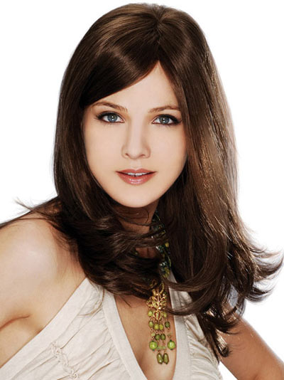 Remy Hair Full Lace Long Wig - Click Image to Close