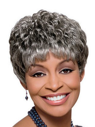 Stylish Sophisticated Grey Wig