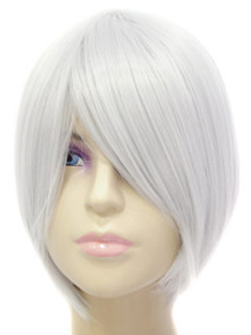 Capless Short Straight Party Wigs - Click Image to Close