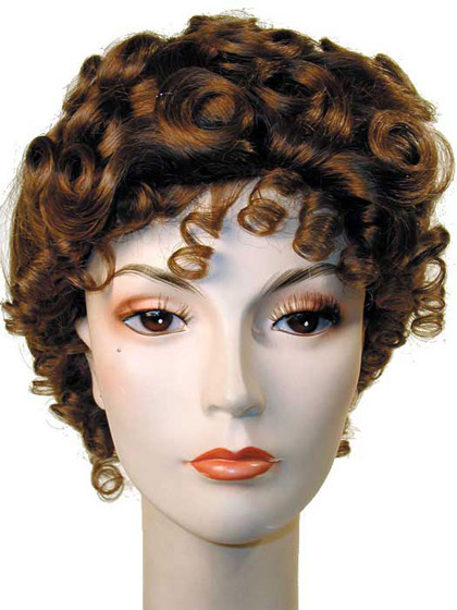 Gibson Girl Short Curly Costome Wigs