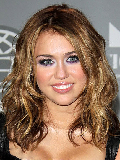 2012 Miley Cyrus Fashion New Style Hair Capless Wig