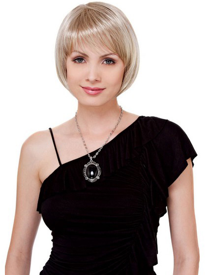 Sliky chin length layered Bob Wig