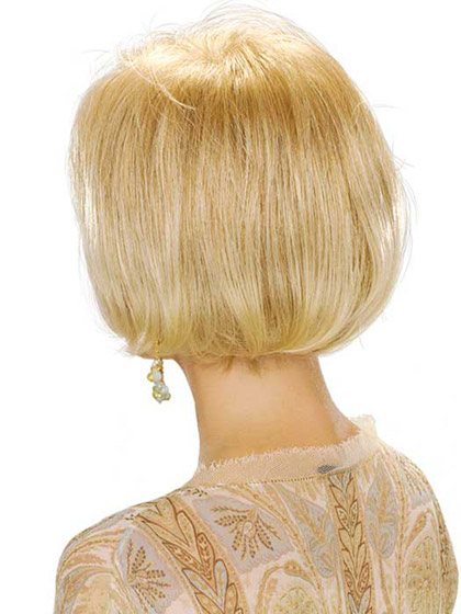 Chin Length Bob With Soft Bangs Synthetic Wig