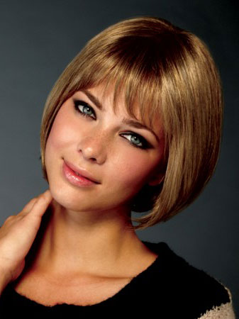 Attractive Full Lace Synthetic Bob Wig - Click Image to Close