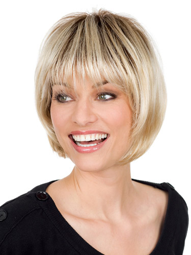 Vivacious Synthetic Lace Front Bob Wig - Click Image to Close