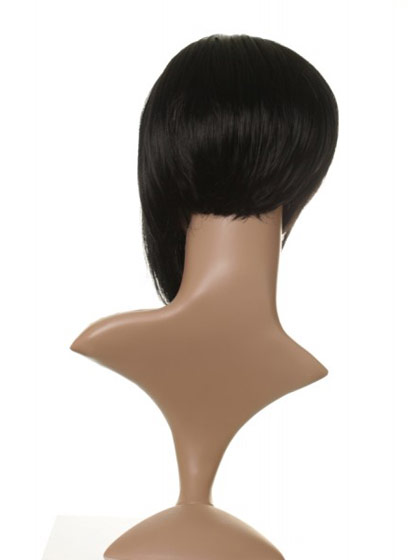 Synthetic Lace Front Longer Side Bob Wig