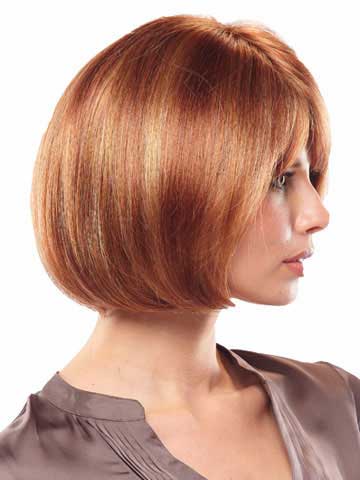 Chin-Length Lace Front Human Hair Bob Wig