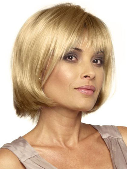 Lace Front Gossamer Top Short Bob - Click Image to Close