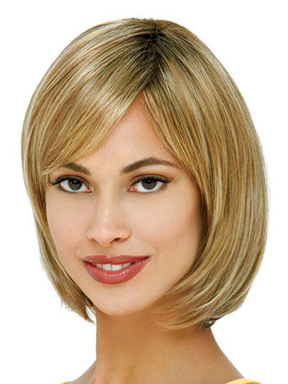 Medium Length Classic Synthetic Bob Wig