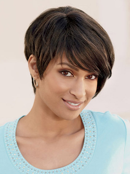 Glamorous Curly Short Synthetic Capless Wig - Click Image to Close