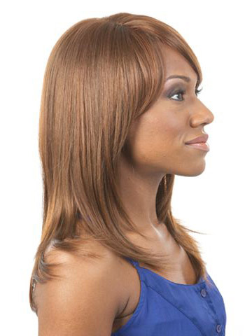 Natural Straight Long Synthetic Capless Wig