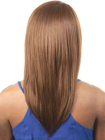 Natural Straight Long Synthetic Capless Wig