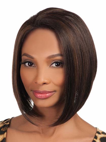 Short Straight Hairstyle Synthetic Wig - Click Image to Close