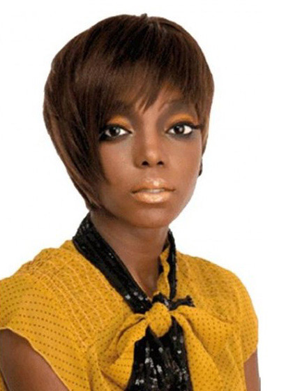 Chanelle Short 100% Human Hair Wig