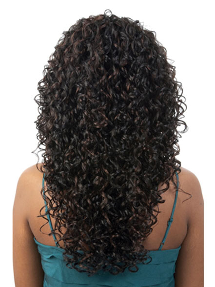 March Synthetic Curly Capless Wig