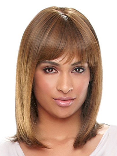 Long Straight Synthetic Capless Wig - Click Image to Close