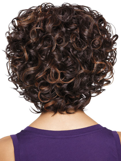 Gorgeous Curly Chin-length Synthetic Wig