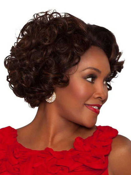 10" Curly Lace Front Synthetic Wig