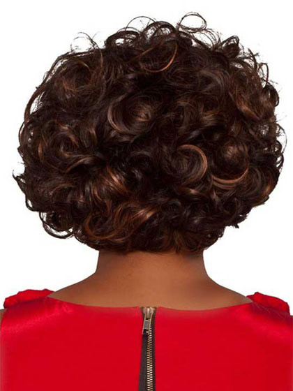 10" Curly Lace Front Synthetic Wig