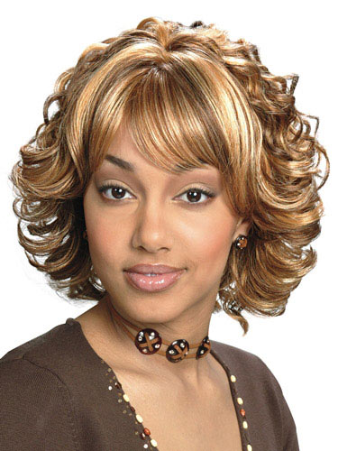 Classic Curly Lightweight Synthetic Capless Wig