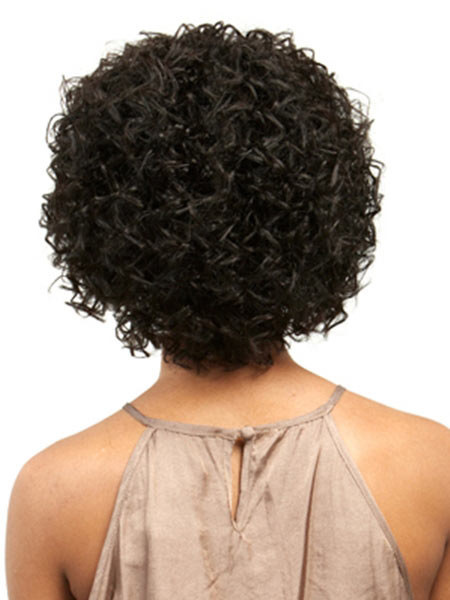 Muah 100% Remy Human Hair Curly Wig